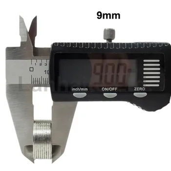 DIY 22 mm x 9 mm Hliníkový Vodič Pilier Nastaviť pre LED Baterky ( 1 ks )