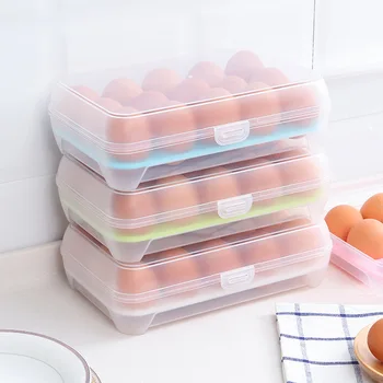 Prenosné Plastové Vajíčko Držiak Vajec Úložný Box Nádoba Proti kolízii Transparentné Vajcia Papierové Kuchynské Doplnky