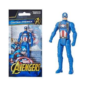 10 cm Marvel Avengers Super Hrdinovia Hračky Hulk Kapitán Amerika Iron Man, Thor Akcie Obrázok Hračky, Bábiky Narodeniny Darček pre Deti