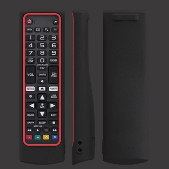 Alan Silikónové puzdro pre LG Smart TV Remote AKB75095307 AKB75375604 AKB75675304 Shockproof Ochranný Kryt pre LG TV Remote