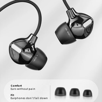 Rock priestor Slúchadlá Stereo Slúchadlá In-Ear Slúchadiel 3.5 mm Jack Drôt Slúchadlá S Mikrofónom pre iPhone 6s Xiao Samsung fone de ouvido