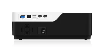 SKUTOČNÉ TV M18 Full HD 1080P Projektor 4K 6500 Lúmenov Kino Proyector Beamer Android, WiFi, Bluetooth, hdmi, VGA, AV, USB, SD s darček