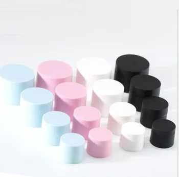 30g MATNÉ black/white/blue/pink cream jar plastové jar pre očný krém/gél/vlasy vosk/moisturizer/podstate kozmetické balenia