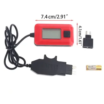 Auto Poistky Mini Buddy Tester Detektor Auto Elektrický Prúd AE150 23A 12V LCD Displej Multifunkčné Praktické Opravy