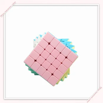 Moyu macarons kocky 4 Ks darček boxs magic cube 5 Ks/set darčeka rýchlosť kocka Moyu puzzle vzdelávacie hra, kocky, hračky pre deti,