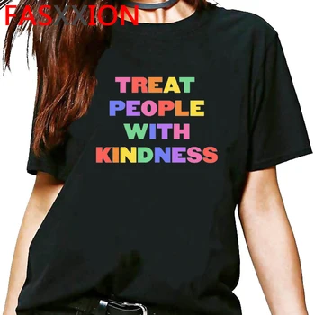 Harry Styles Merch Jemné Linky Harajuku T-shirt Ženy Grafické Liečbu Ľudí s Kidness Tričko Streetwear T Shirt Top Tees Žena