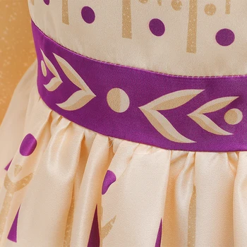 2020 Ice Dievčenské Šaty Princezná Maškarný Kostým Snehu Deti, Oblečenie pre Deti Cosplay Party Oblečenie Vestidos Infantil 4 6 10 TON