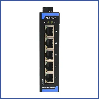 Pre priemyselné použitie Ethernet Switch 5 Port 8 Port Priemyselné Prepínač 12V24V Sprievodca Prepínač IDM-7180 IDM-7150