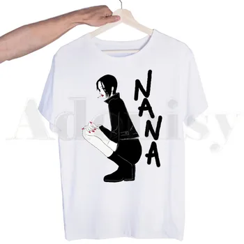 Nana Anime, Japonskej Harajuku Manga Ren Honjo Tshirts Muži Móda Letné tričká, Tričko Top Tees Streetwear Harajuku Legrační