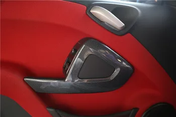 Pre smart fortwo 2009-dekorácie Interiéru zásuvky Auto styling príslušenstvo volant, ABS auto samolepky 3D