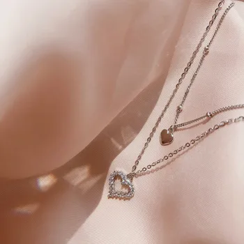 Roztomilý Geometrické lev tvar Choker Príveskom Náhrdelník Pre Ženy Zapojenie Rose 925 Sterling Silver Šperky Darček