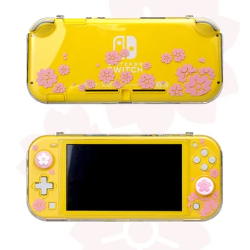 Sakura Crystal Shell Pre Nintendo Prepínač Lite PC Pevný Kryt Plášťa Shockproof Bývanie, Ochranný Rám Prípade Box Hra Príslušenstvo