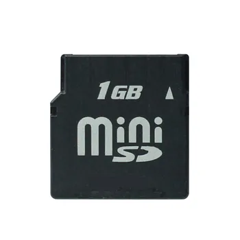 Mini SD Karty 1GB MINISD Pamäťovú Kartu Telefónu S Kartou na Kartu Adaptér