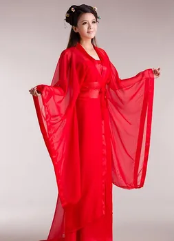 Lady Dámske Hanfu Sexy Kostým Staroveký Čínsky Drak, Víla Kostýmy Kvality Šifón Oblečenie Cosplsy Starovekej Čínskej Kostým