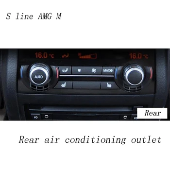 AC gombík Volumn gombík Auto Styling Pre BMW 5 7 série F10 F18 F07 F01 F02 5GT klimatizácia gombík Hlasitosti Zahŕňa Auto Príslušenstvo