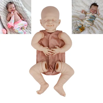 Reborn Baby Doll Realistické realisticky DIY Prázdne Bábika Auta Novorodenca Reborn Baby Doll 17 20 22 inch Nevyfarbené Nedokončené Bábika Časti