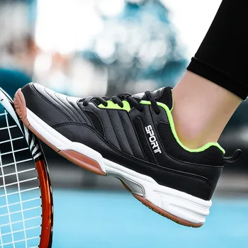 Muži Ženy Profesionálny Stolný Tenis Topánky Priedušná Muž Školenia Tenisky Ľahký Mäkké Tenis Atletika Topánky Veľká Veľkosť