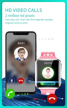 Nové Deti Smart Hodinky 4G Volte SmartWatch Nepremokavé Android Podpora Video Hovorov Whatapp APP, Stiahnuť GPS Hodinky pre Dieťa Študentov