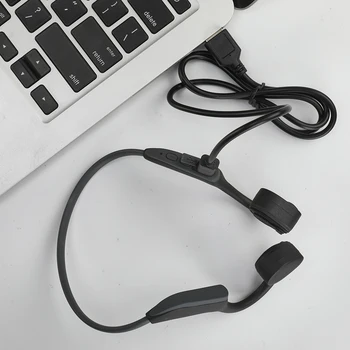 Inovovaný Kostné Vedenie Slúchadlá Bluetooth 5.0 Bezdrôtový Headset, Šport, HandsFree Slúchadlá s Mikrofónom pre jazdu na Bicykli
