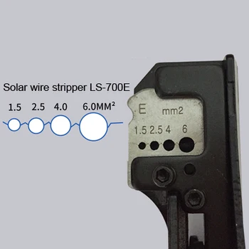 Solárne drôt striptérka 1.5-6mm2 Multi-function MC4 Solárny Kábel Striptérka / Fréza FV Drôt Striptérka