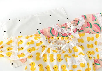 Detský spací nosiť Dieťa dievča Oblečenie Nastaviť ovocie Dlhý Rukáv Sady Pre Novorodenca dievča Oblečenie batoľa detský Oblečenie Set sa