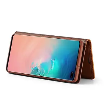 Zmiešané Farby Luxusnej Kože Flip puzdro Pre Samsung Galaxy s rezacím zariadením S10 S10E S9 S8 Plus Peňaženky Telefón puzdro Pre Samsung Galaxy Note 9 Capa