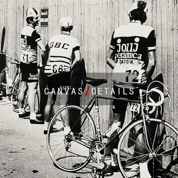 Požičovňa Cyklista Plagát Čierna Biela Bicykli Vintage Photo Plátno Na Maľovanie Na Stenu Umenia, Tlače Obrázku Pre Obývacia Izba Domova