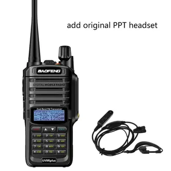 2019 NOVÉ Vysoký Výkon Upgrade Baofeng UV-9R plus Nepremokavé walkie talkie 10w pre obojsmerné rádiové dlhé vzdialenosti 10km 4800mah uv 9r plus