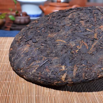 2008 Rok Čína Yunnan Puer Čaj Najstaršie Zrelé Čaj Puerh Nadol Tri Vysoko Jasný oheň Detoxikácia Krásy schudol Čaj Zelené Potraviny