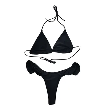 2021 Sexy Micro Bikini Pre dámske Plavky 2021 Obväz Bikini Push Up plavky Ženy Maillot De Bain Femme Bikiny, Plavky