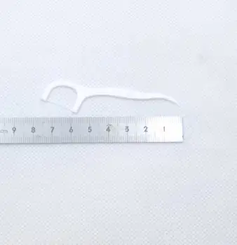 Doprava zadarmo Zubné Flosser UV Sterilizované Jednotlivé Balenie 100 Pack Jemný Špáradlá Stick Niť Medzizubná Kefka