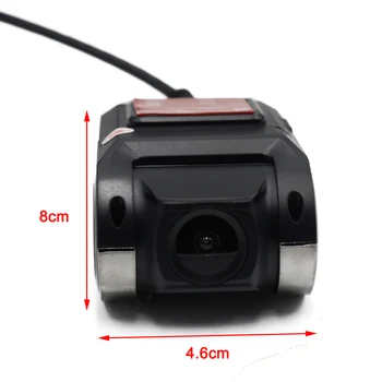 Smartour 1080P ADAS USB Car DVR Dash Cam Videokamera videorekordér Pripojte Android, Auto DVD Prehrávač Nočné Videnie