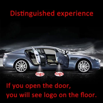 2ks Led dvere auta svetlo Na Opel Insignia Logo Laserový Projektor Svetlo znak Príslušenstvo