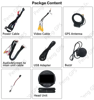 Pre MINI Cooper R56 Multimediálne Android Rádio Dotykový Displej GPS Navi paceman Auto DVD Prehrávač Stereo jednotky autoradio Audio
