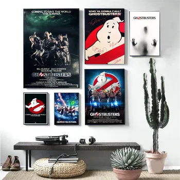 Ghostbusters Film Dobové Plagáty a Tlačí na Steny umelecké Dekoratívne Obrázok Plátno, Maľovanie Na Obývacia Izba Domova bez rámu