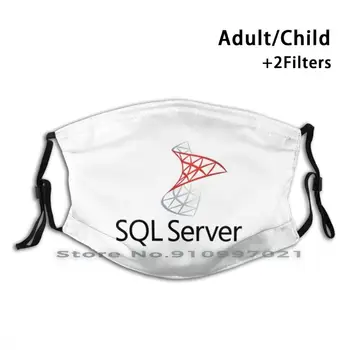 Sql Server Non-Jednorazové Úst Tvár Masku Pm2.5 Filtrov Pre Dieťa Dospelých Sql Server Sql Server Databázy Mysql Microsoft Mariadb