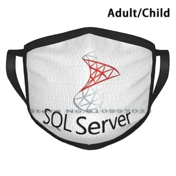 Sql Server Non-Jednorazové Úst Tvár Masku Pm2.5 Filtrov Pre Dieťa Dospelých Sql Server Sql Server Databázy Mysql Microsoft Mariadb
