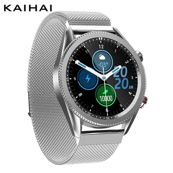 KaiHai Hovor smart hodinky android smartwatch Srdcového tepu Zdravie tracker stopky ovládanie Hudby pre ios telefón