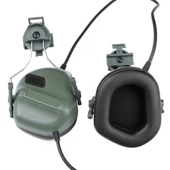 Vojenské Helmy, Slúchadlá S Rýchlo Prilba Železničnej Adaptér Taktické Slúchadlá Comtac Headset pre Vonkajšie Streľba Poľovníckych Aktivít