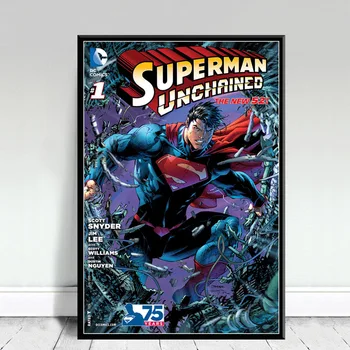 Maliarske plátno DC Komiksov Wonder Žena Justice League Superman, Batman Plagát Vytlačí Umeleckých obrazov na Stenu Obývacia Izba Domova