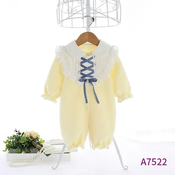 Detské Oblečenie 2020 Zimné Nové Baby One-Piece Suit Vzduchu Bavlna Dieťa Hrubé Teplé Romper Plazenie Oblečenie Baby Girl Šaty
