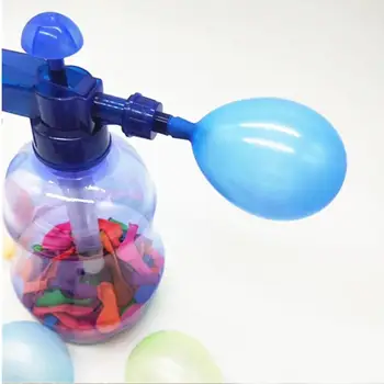 300pcs Detí Inovatívne Vody Balón Prenosné čerpacie Stanice Čerpadla Spreji Príručka Vody Inflácie Loptu Hračka Balón