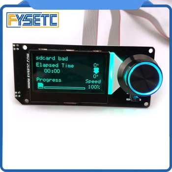 Typ B mini 12864 Displej MINI12864 V2.1 LCD Displej RGB podsvietenie Biele Podporu Marlin DIY S SD Karty Pre SKR 3D Tlačiarne Diely