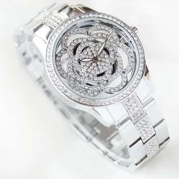 Móda Ženy Šaty Hodinky Luxusné Ženy Bežné Hodinky Dámy Drahokamu Quartz hodinky náramkové hodinky reloj mujer relogio feminino