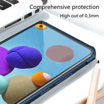 Jasné, Pôvodný Telefón puzdro Pre Samsung Galaxy M51 puzdro Luxusné Nárazníka ochrany Transparentné Capa Pre Samsung M51 Prípadoch