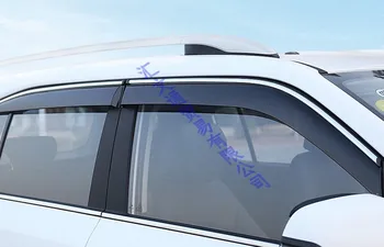 Pre Subaru Forester SK 2018 2019 Zdobia Príslušenstvo Plastové Vonkajšie Clony Prieduch Odtiene Okno, Slnko, Dážď Stráže Deflektor 4pcs