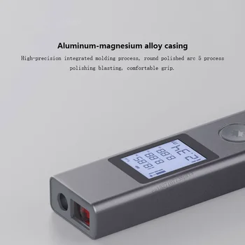 Xaomi Duka 40m Laser rozsah finder LS-P USB flash opladen Rozsah Finder Hoge Precisie Meting afstandsmeter