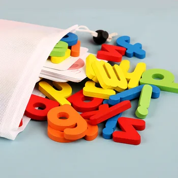 Detské Slovo Pravopis Skoro Učebné Kognitívne Karty 3D Puzzle Montessori Hra Matematika Aritmetický Učebné Pomôcky, Vzdelávacie Hračky