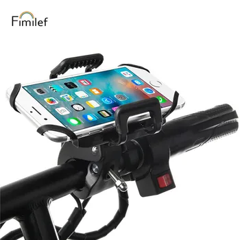 Fimilef Bicykli Telefón Držiak na Bicykel Motocykel Riadidlá Montáž Držiak na Stenu Stojan pre iPhone Xiao Mobilný Telefón, GPS Navigácie