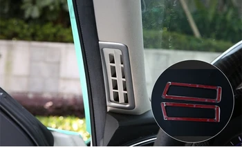 Auto, Interiér Navigácia Ovládací Panel klimatizácie zásuvky Dekoratívne Rám, Kryt Výbava Interiéru Pre Infiniti Q50-2018